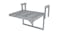 Stockholm Hanging Balcony Table - Grey