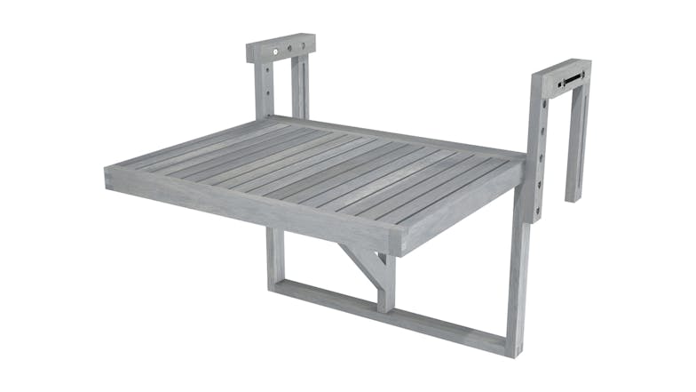 Stockholm Hanging Balcony Table - Grey