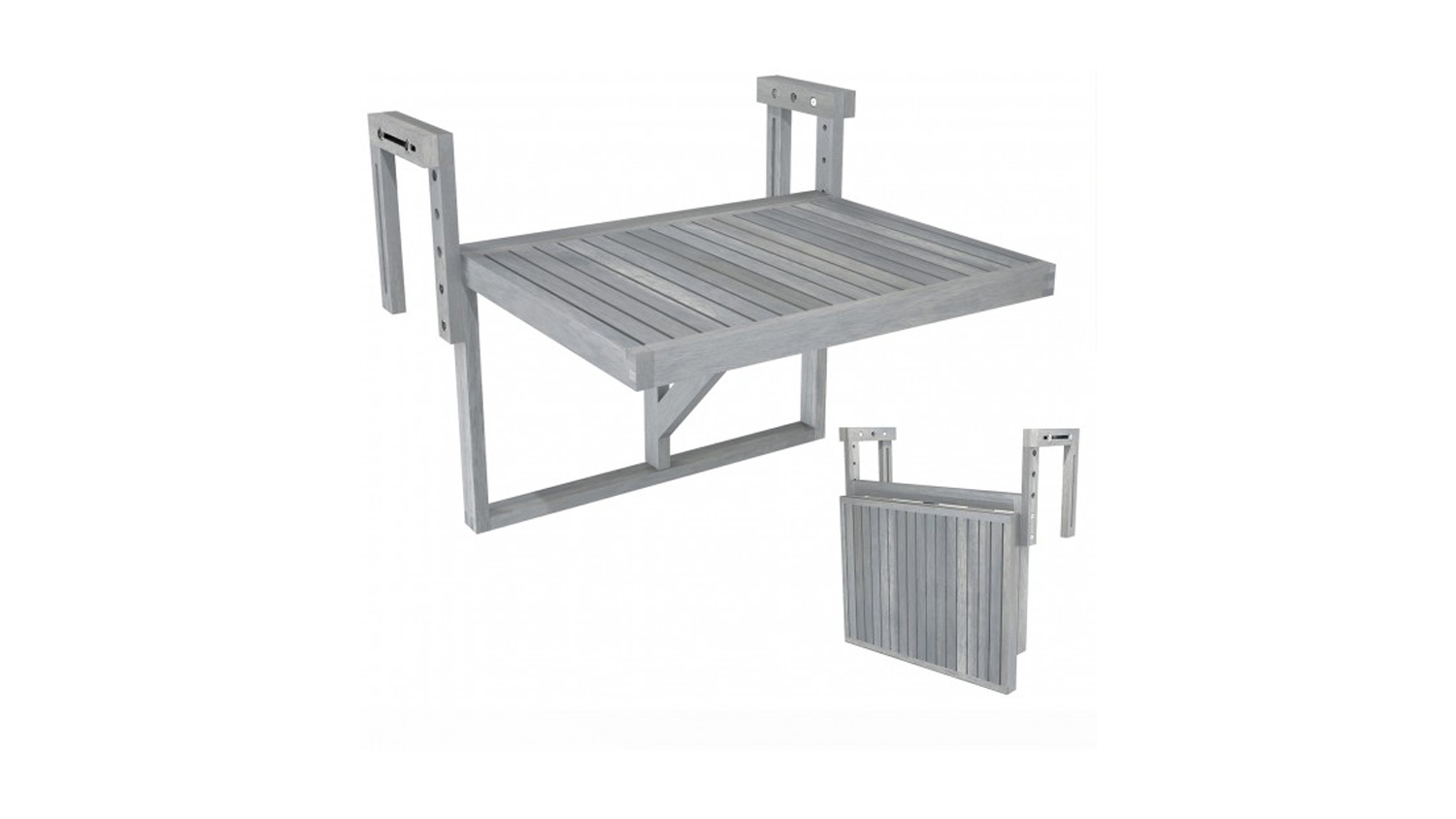 Stockholm Hanging Balcony Table Grey Harvey Norman New Zealand