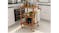 Holger Kitchen Cart 520x520x850 - Teak