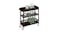 Holger Kitchen Cart with Tray - Espresso