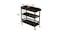 Holger Kitchen Cart with Tray - Espresso