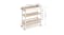 Holger Kitchen Cart with Tray - White