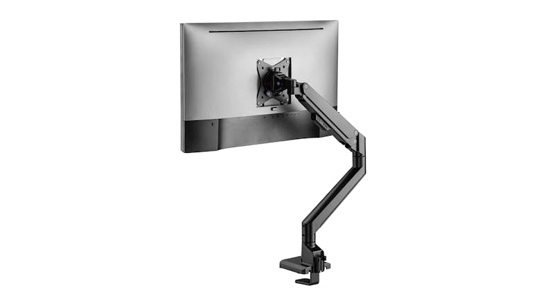 Pout Eyes13 Full Motion Gas Spring Single Arm Monitor Mount - Black