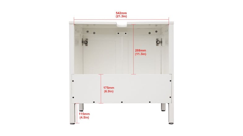 Mia Under Basin Unit - White