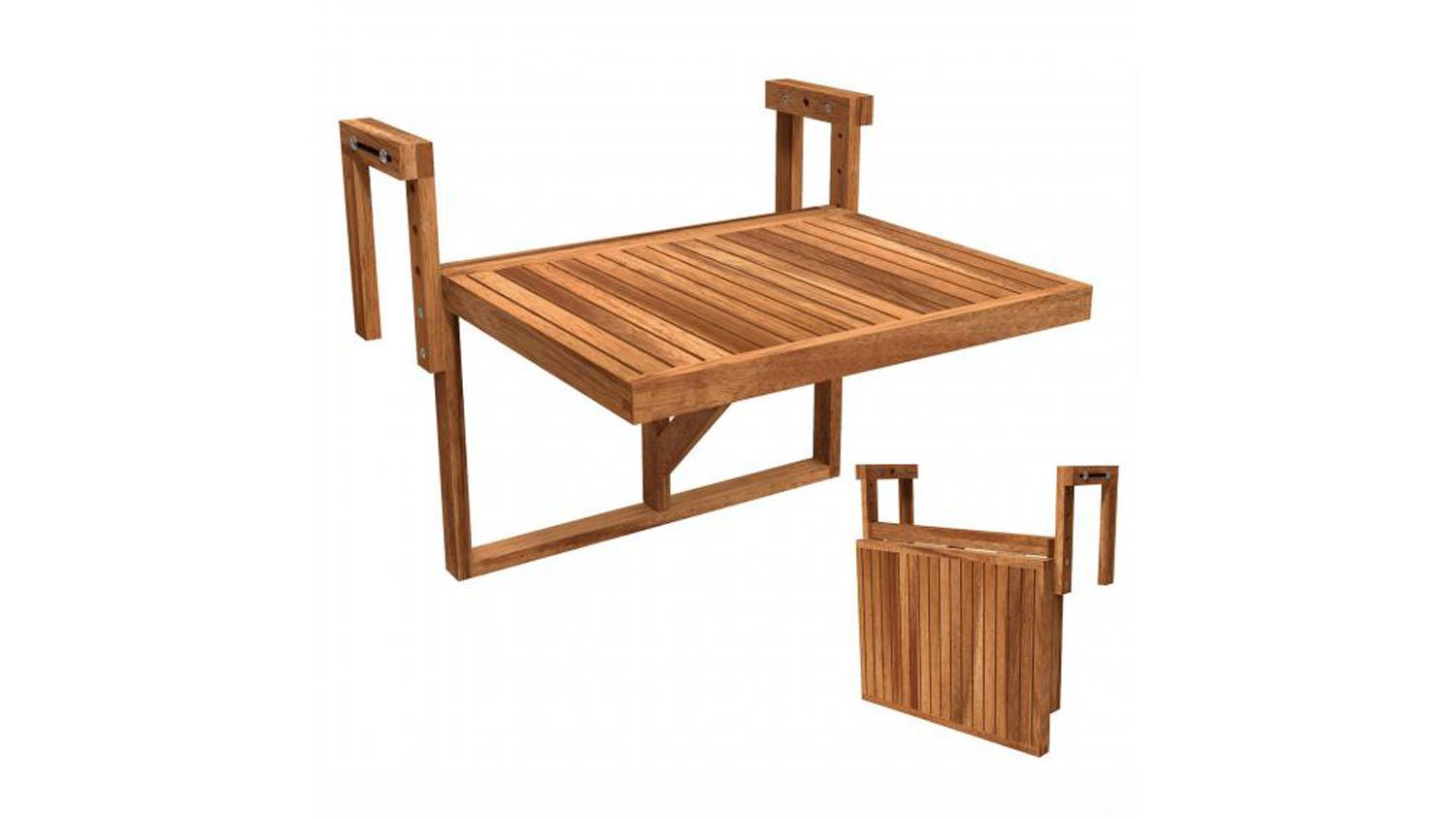 Stockholm Hanging Balcony Table Teak Harvey Norman New Zealand