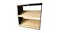 Wine Rack 14 Bottle Display - Rich Black / Natural Pine