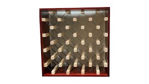 Wine Rack Store 25 Bottle Modern Module Wine Rack - Exterior Brown