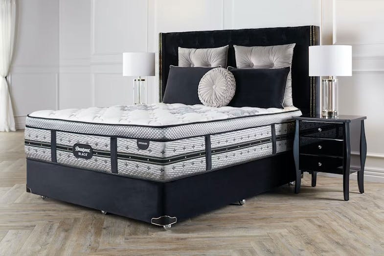 Distinguish Medium Super King Mattresses by Beautyrest Black