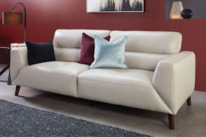 Sonoma 3 Seater Leather Sofa