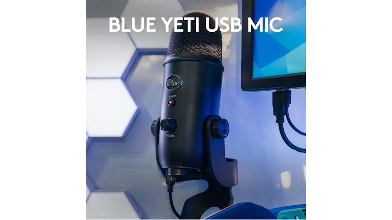 Blue Yeti Game Streaming Kit - Black