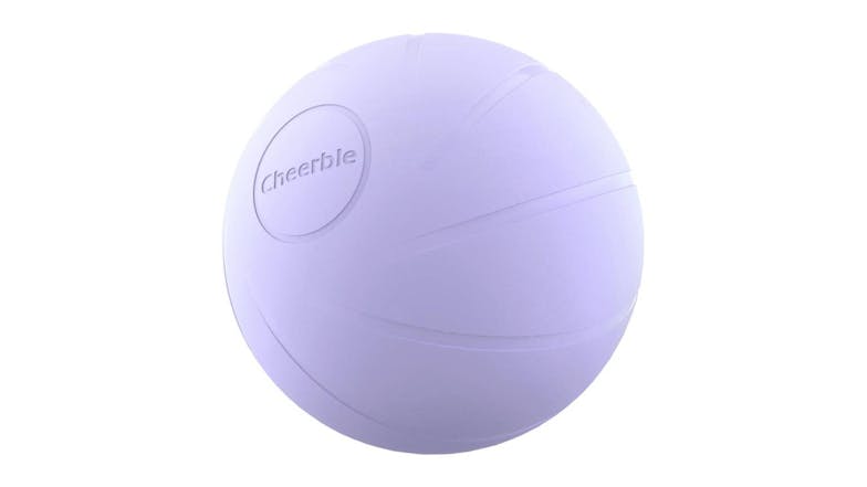 Cheerble Wicked Ball Physical Exercise Smart Pet Toy - Light Purple