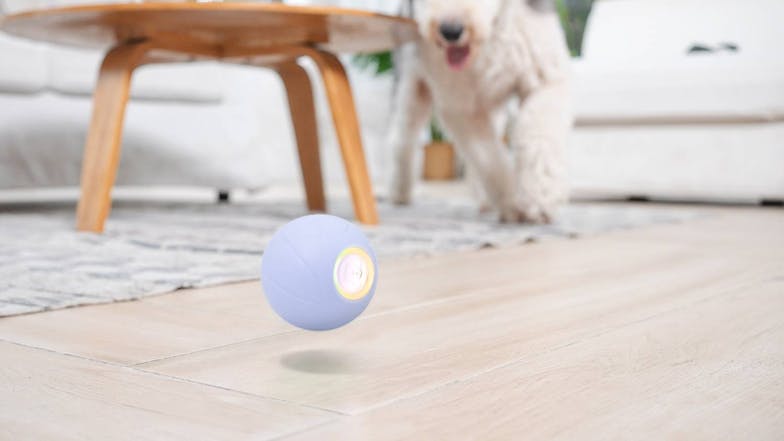 Cheerble Wicked Ball Physical Exercise Smart Pet Toy - Light Purple