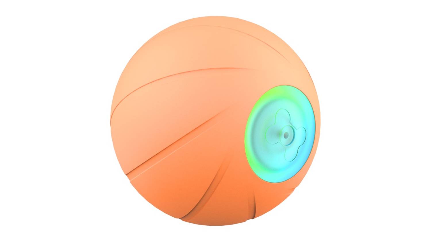 Cheerble Wicked Ball Special Edition Smart Pet Toy - Twilight Orange