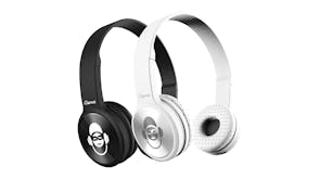 iDance Wireless On-Ear Headphones - 2 Pack (Black & White Combo)