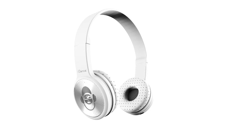 iDance Wireless On-Ear Headphones - 2 Pack (Black & White Combo)
