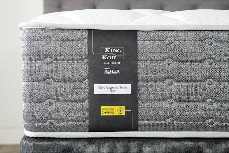 Chiro Approved Extra Firm King Mattress by King Koil