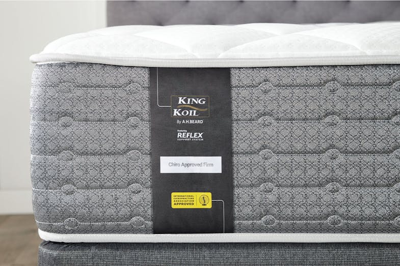 Chiro Approved Firm Single Mattress by King Koil