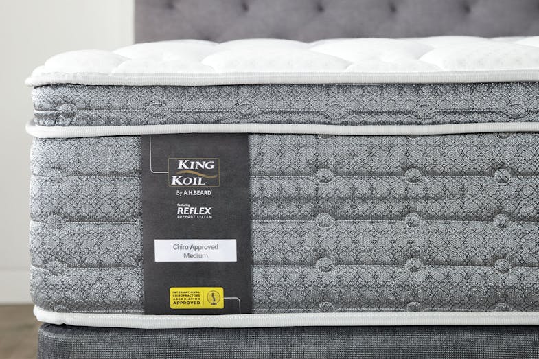 Chiro Approved Medium Californian King Mattress by King Koil