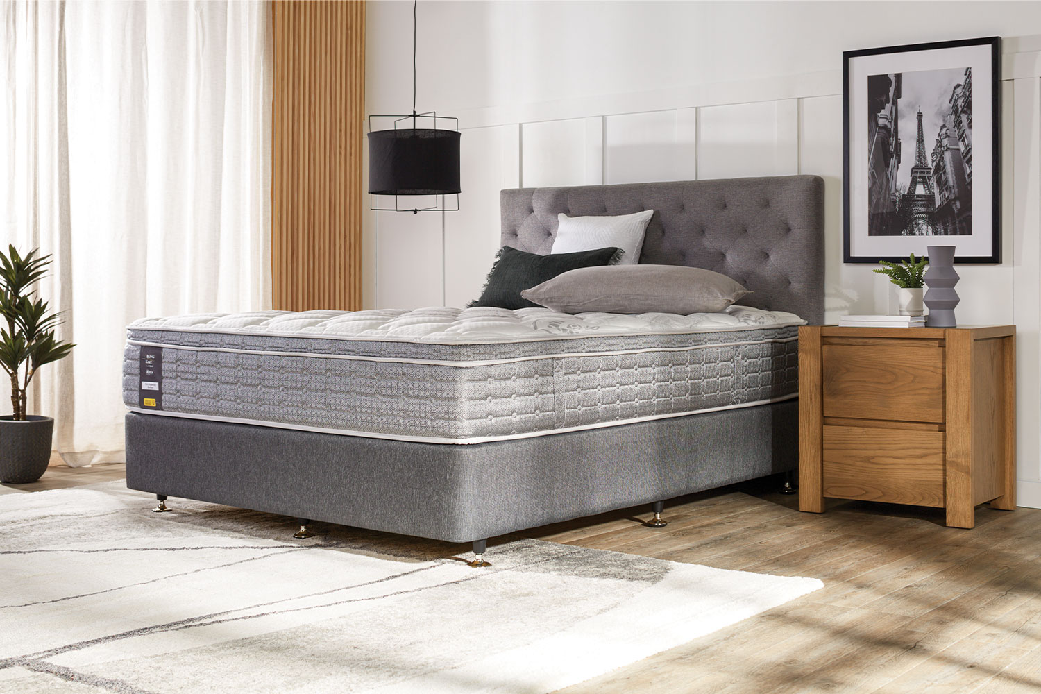 Chiro Approved Medium Californian King Mattress by King Koil