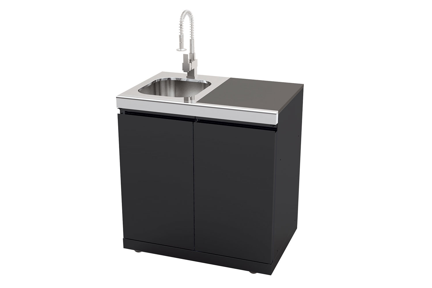 Gasmate Galaxy Black Sink, Bin and Storage Module