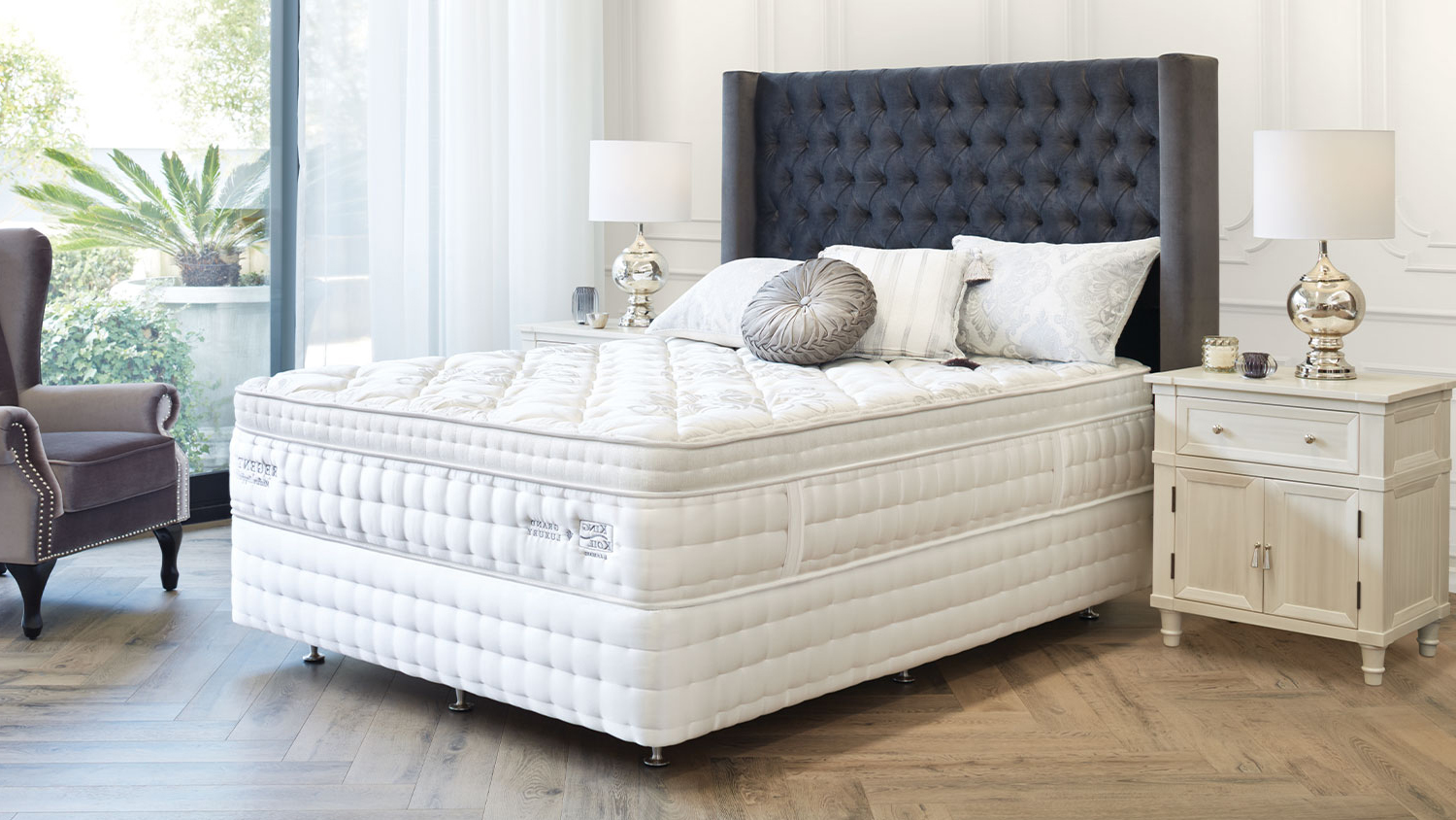 Grand Luxury Regent Medium Super King Mattress by King Koil Harvey Norman New Zealand