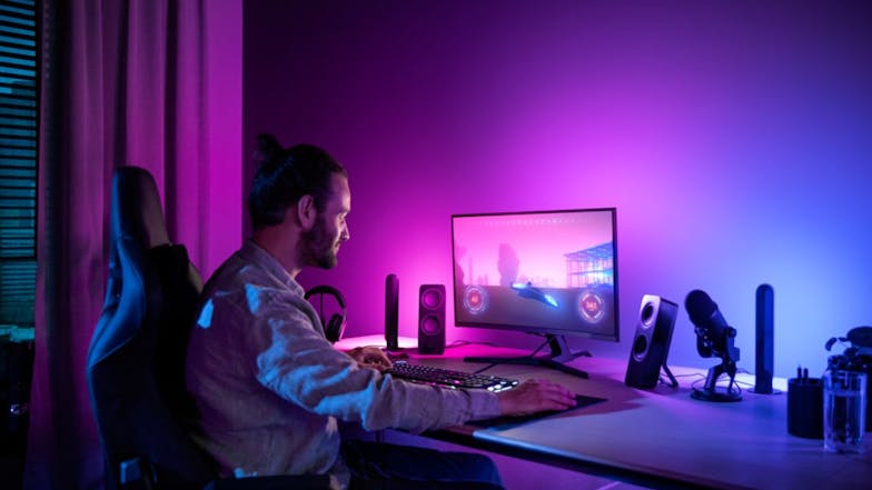 Philips Hue Play Gradient Lightstrip for 24" to 27" Monitor - 1 Pack