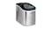 Devanti 2.4L Portable Ice Cube Maker - Stainless Steel