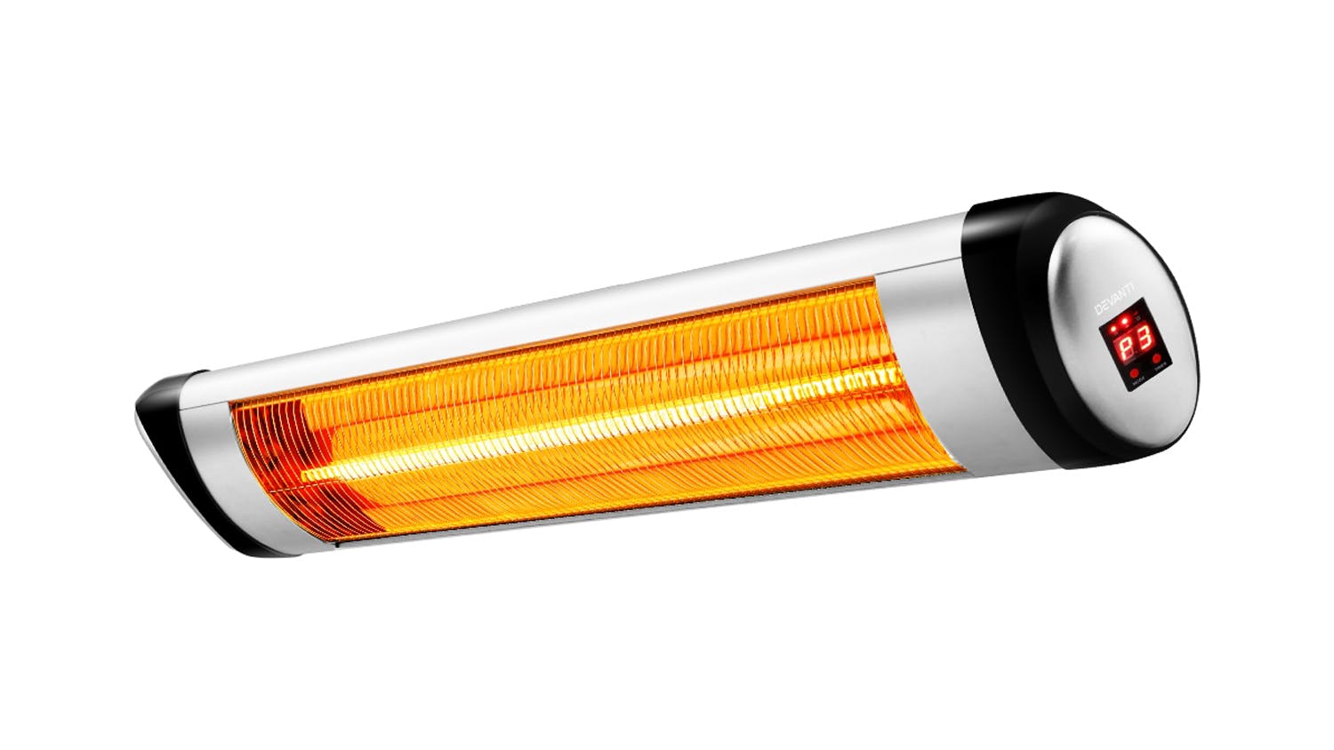 Devanti Infrared Radiant Strip Heater 1500W - Silver