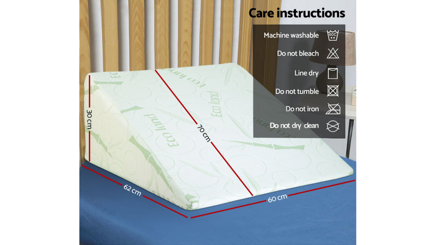 Giselle Foam Wedge Back Support Pillow Harvey Norman New Zealand