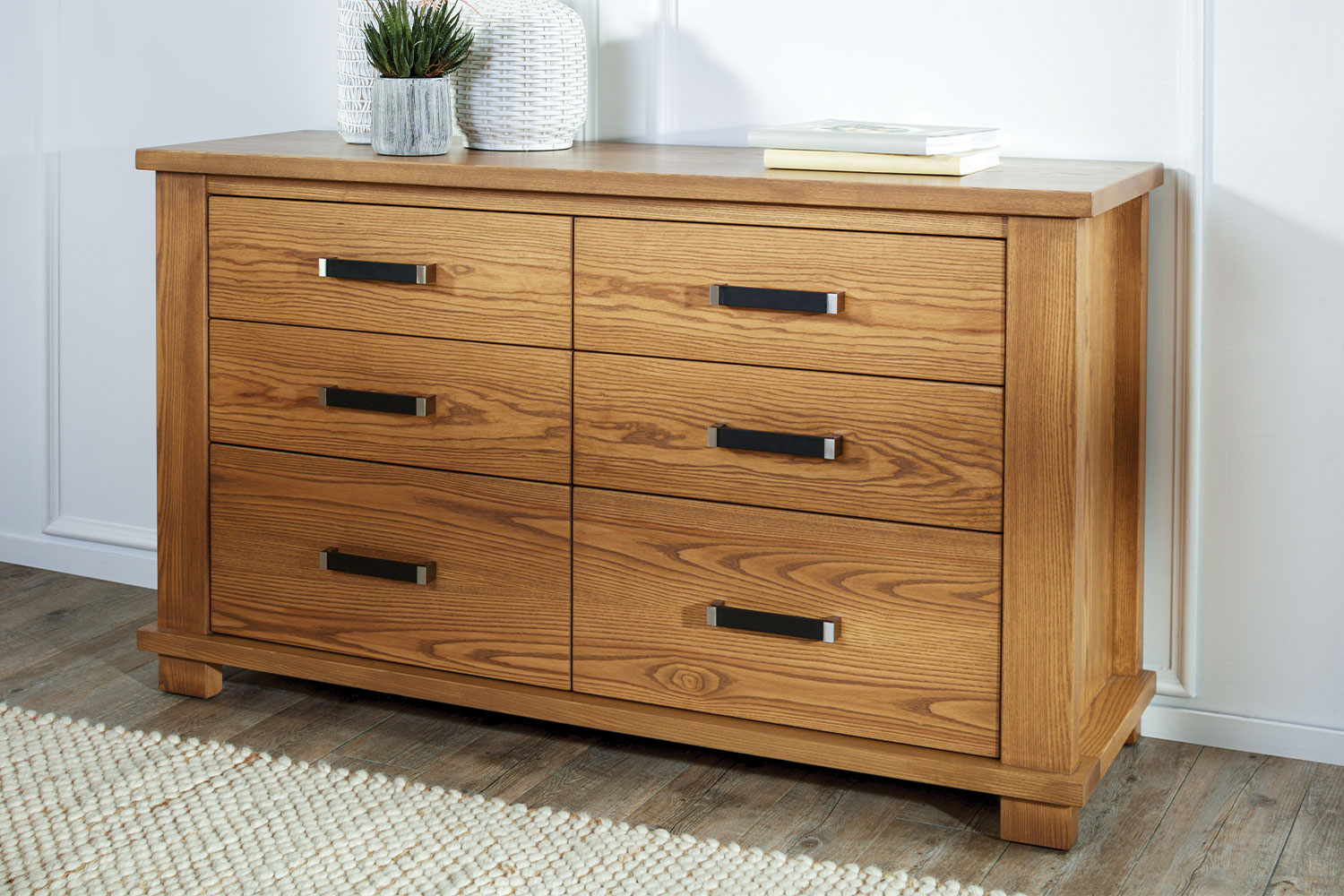 Huntsman Ash 6 Drawer Lowboy Harvey Norman New Zealand