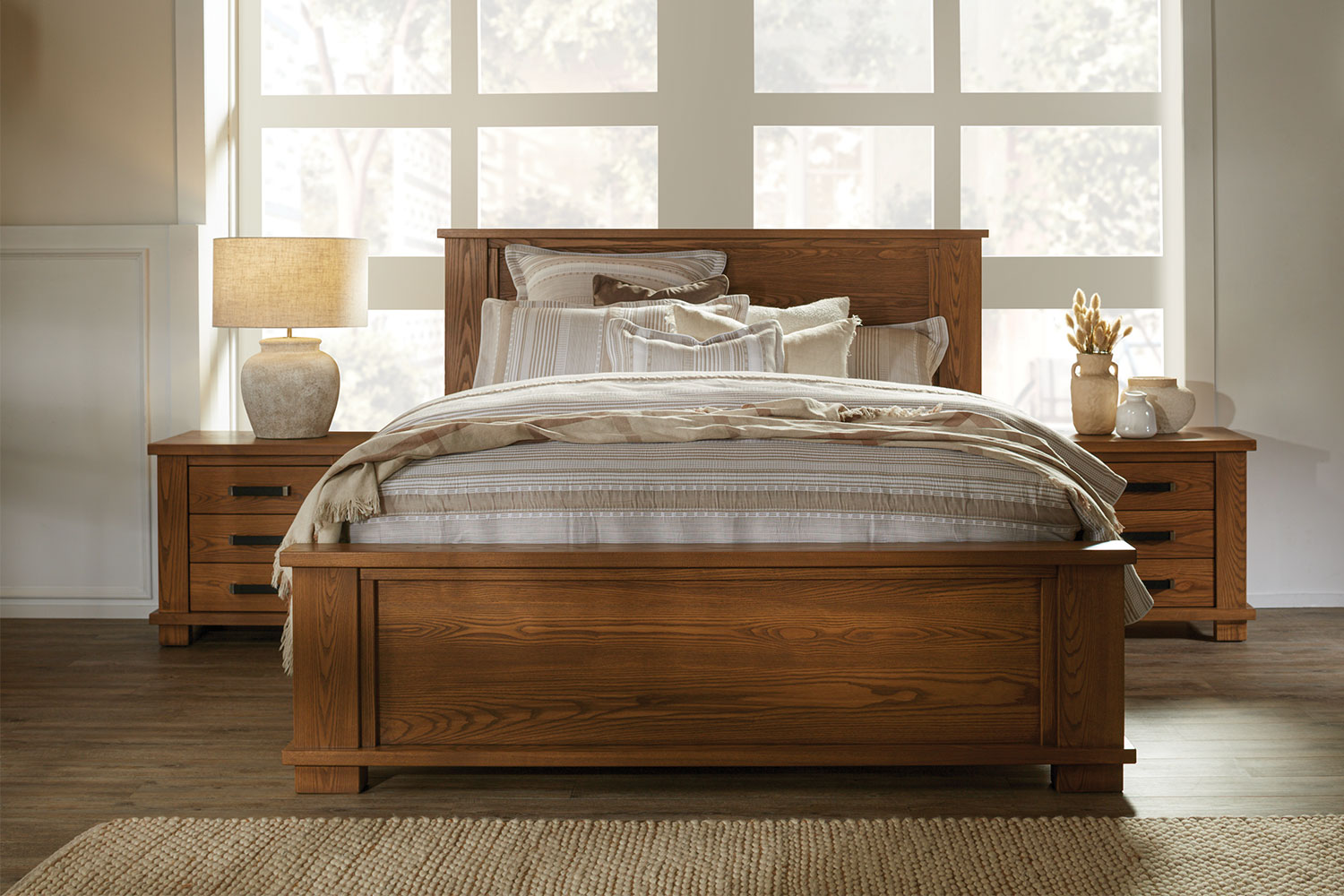 Huntsman Ash Low Foot Super King Bed Frame Harvey Norman New Zealand