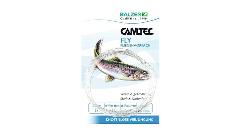 Balzer Camtec Dry Fly Line Leader 7X
