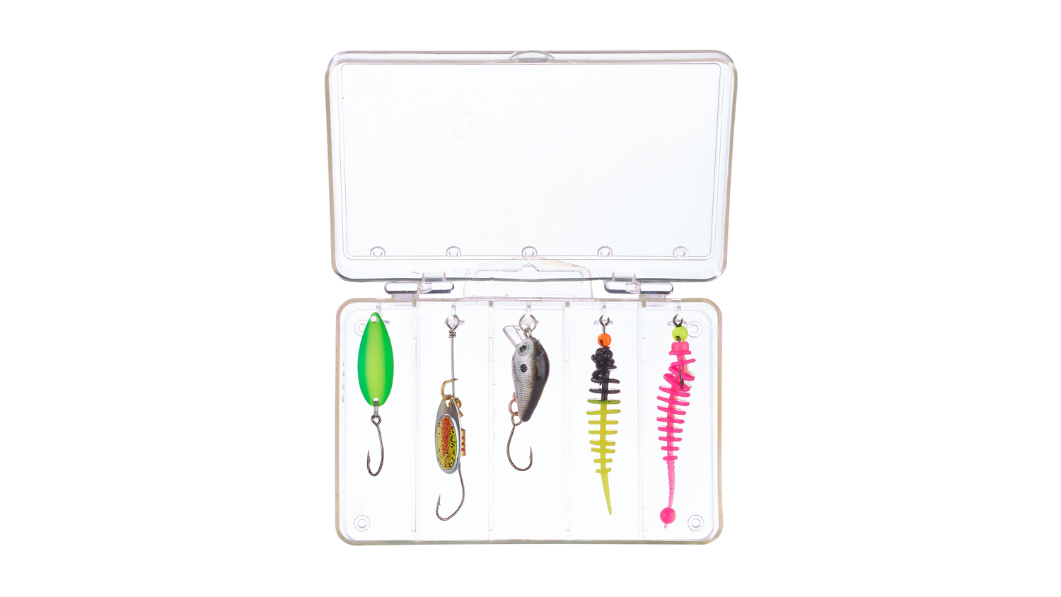 Trout Attack Lure Set 5cm - Sunny Sky & Murky Water