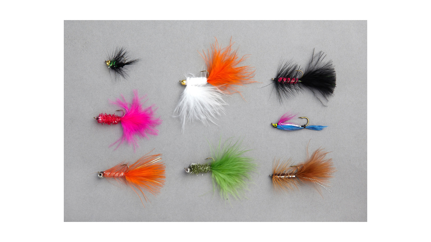 Rainbow Trout Streamer Fly Assortment Set