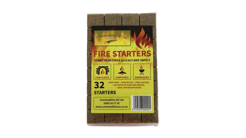 Commodities NZ Firelighters - 24 Pack