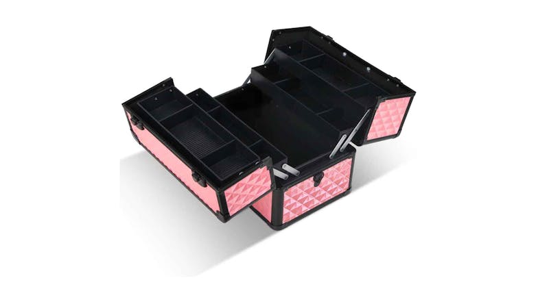 Embellir Portable Cosmetic Case - Pink