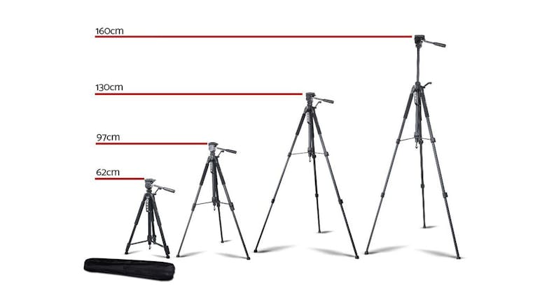 Weifeng Camera Tripod Pro 160cm - Black