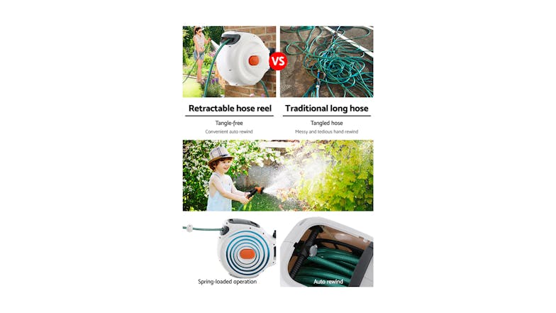 Greenfingers Retractable Hose Reel 20m