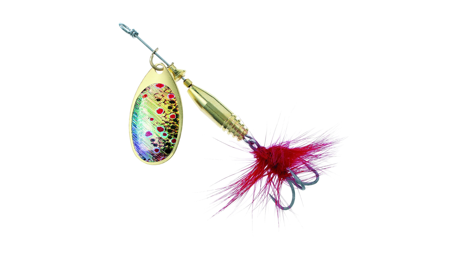Colonel Classic Spinner Lure Treble Hook 3g - Brown Trout