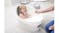 Shnuggle Toddler Bath - White/Slate