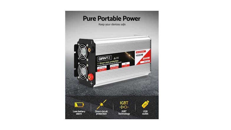 Giantz Power Inverter 1000W/2000W