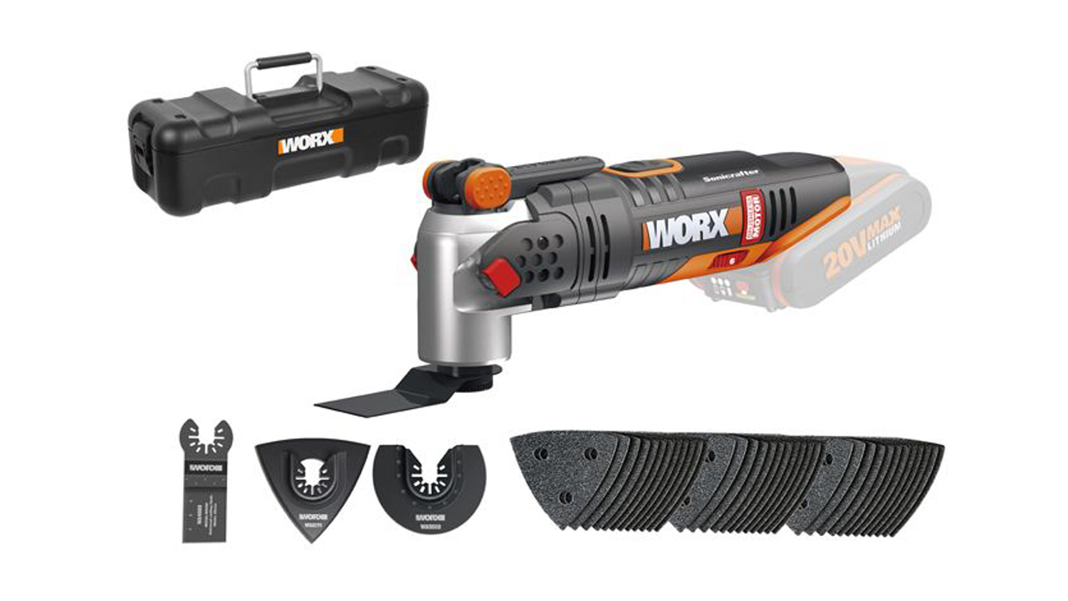 Worx 20v Powershare Sonicrafter Multi tool Skin Harvey Norman