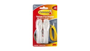 Command Cord Bundler 17304 Medium White 2 Pack