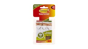 Command Wire-Backed Poster Hanger White 3 Pack