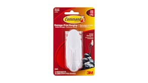 Command Hook 17083 Large White Designer