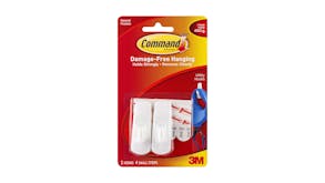 Command Hook 17002 Small White 2 Pack