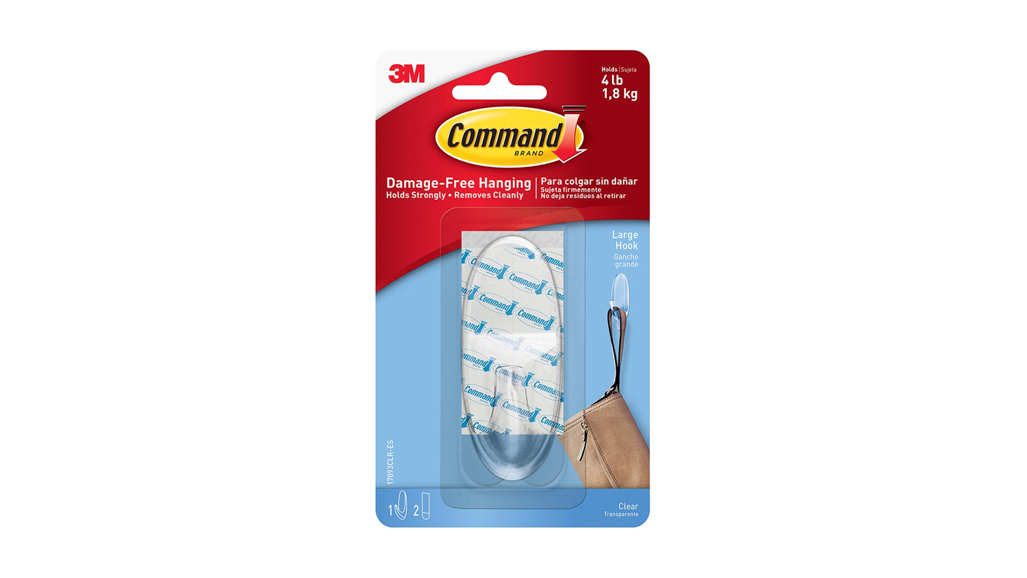 Command Hook 17093 Large Clear