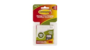 Command Poster Hanging Strips Assorted White 12 Pack