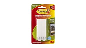 Command Poster Hanging Strips Large White 4 Pack